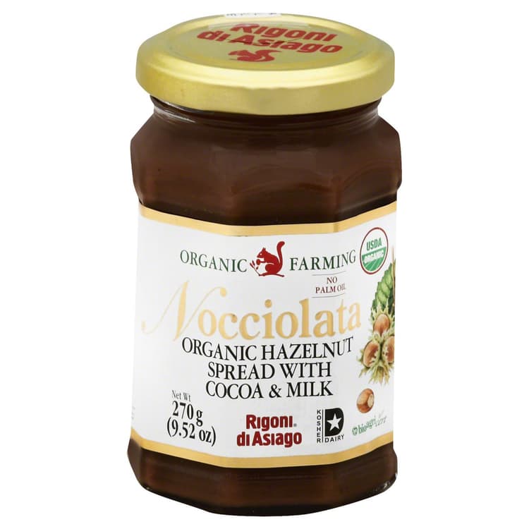 Rigoni Di Asiago Nocciolata Organic Hazelnut Spread