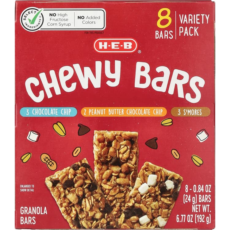 H-E-B Chewy Bars Variety