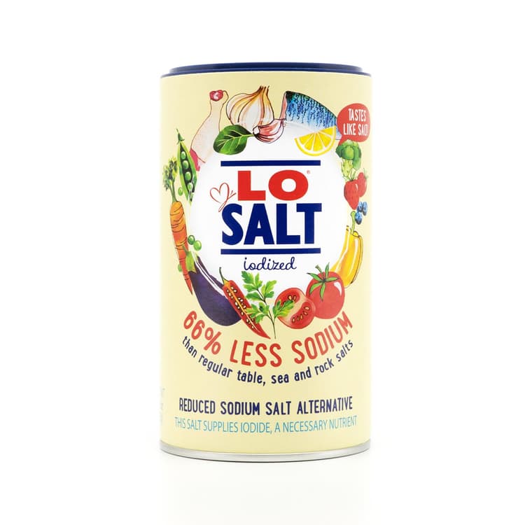Lo Salt Salt Reduced Iodized