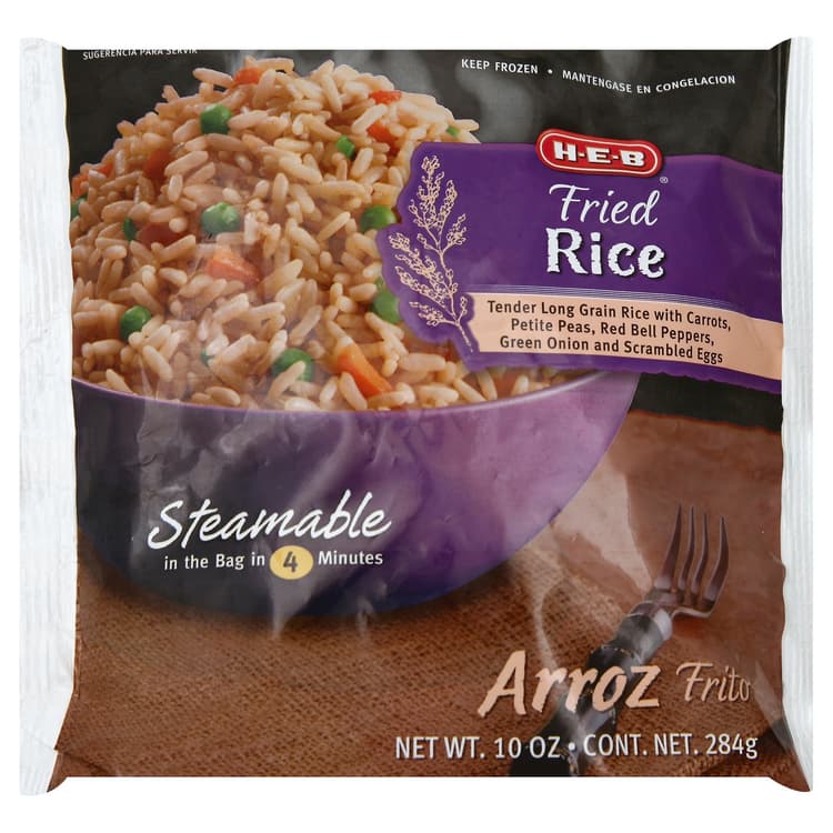 H-E-B  Steamable Fried Rice