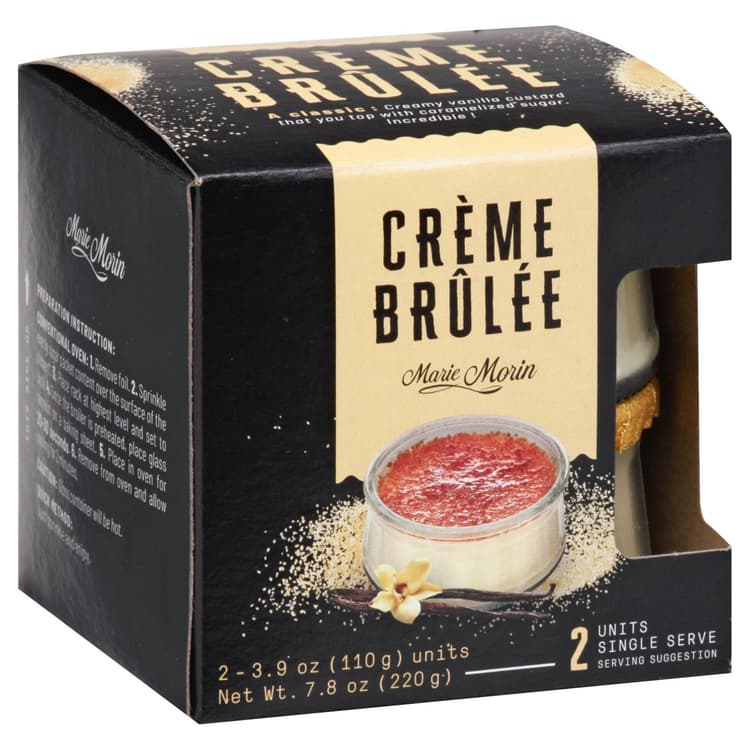 Marie Morin Creme Brulee Fresh Desserts