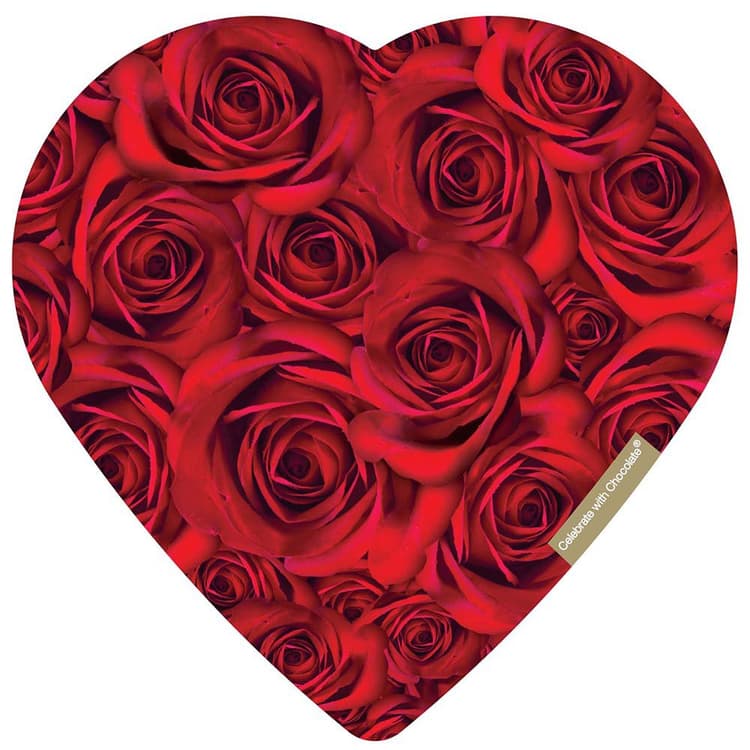 Elmer'S Assorted Chocolates Rose Bouquet Valentine Heart Shape
