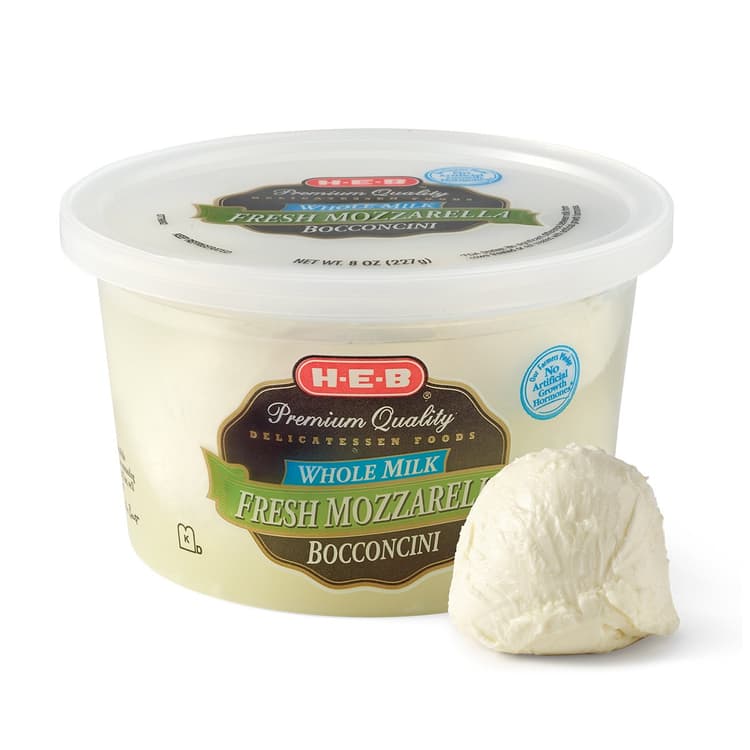 H-E-B Whole Milk Fresh Mozzarella Bocconcini