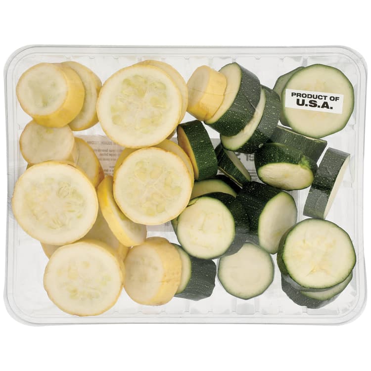 Fresh Chopped Summer Squash Tray