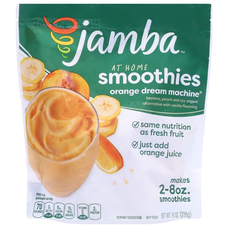 Jamba, Smoothies, At Home, Orange Dream Machine