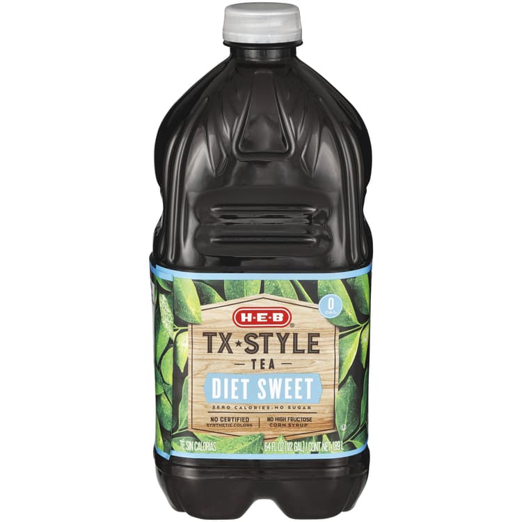 H-E-B Diet Texas-Style Brewed Sweet Iced Tea