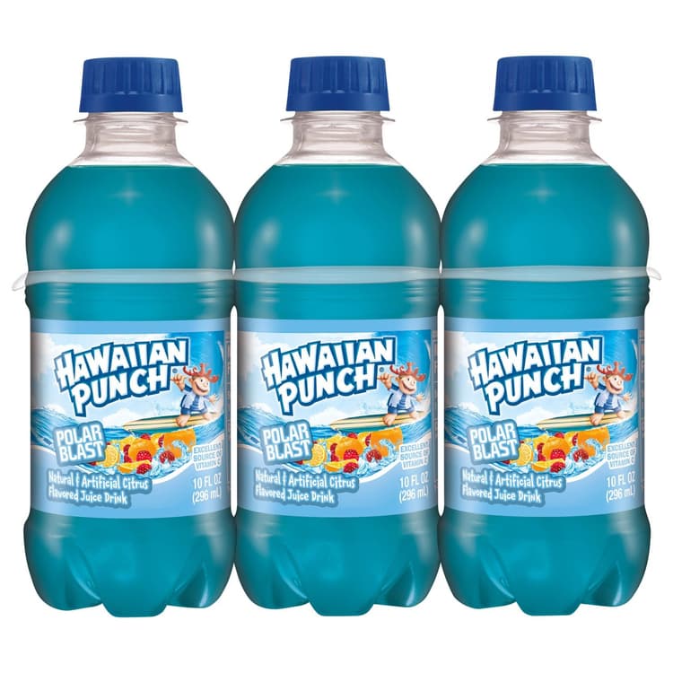 Hawaiian Punch Polar Blast Bottles