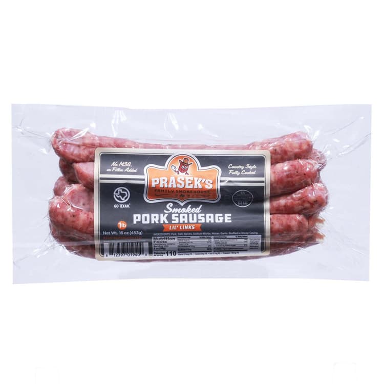 Prasek'S Smoked Pork Sausage