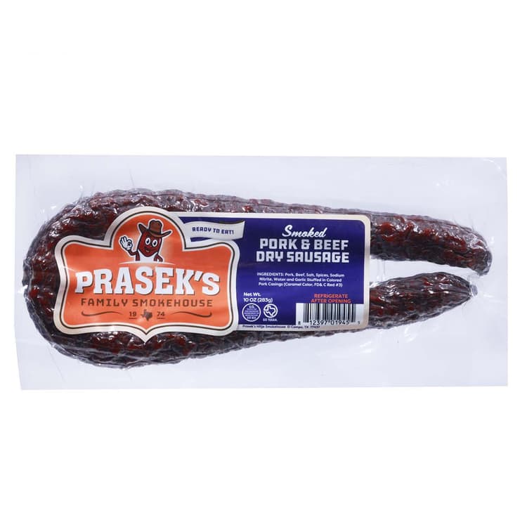 Prasek'S Semi-Dry Smoked Pork And Beef Sausage