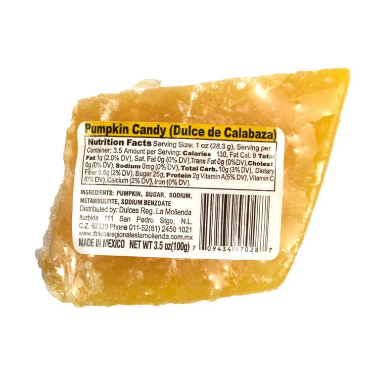 La Molienda Dulce De Calabaza Pumpkin Candy