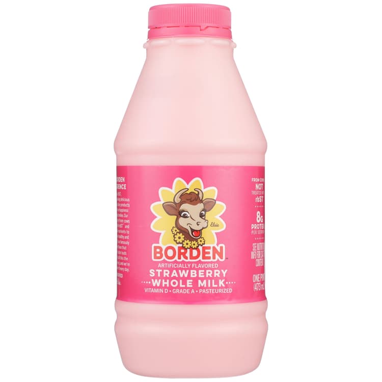 Borden Strawberry Whole Milk