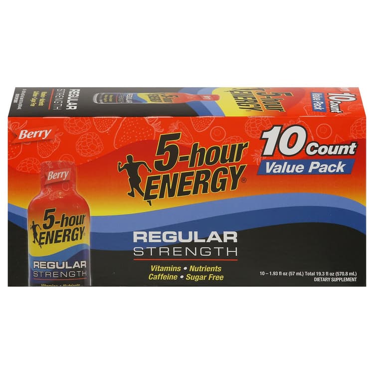 5 Hour Energy Shot Regular Strength - Berry 