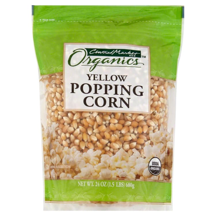 Central Market Organic Yellow Popping Corn