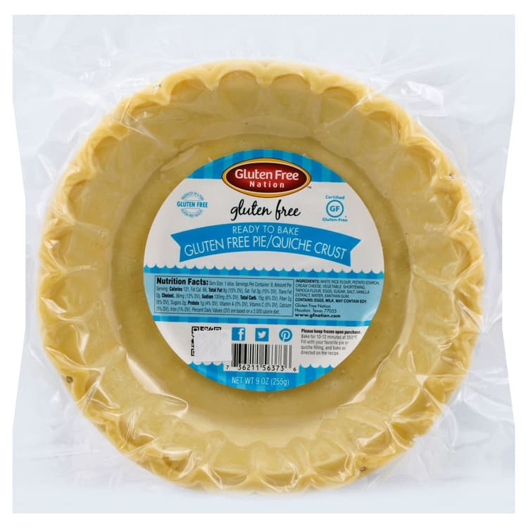 Gluten Free Nation Gluten Free Pie Crust