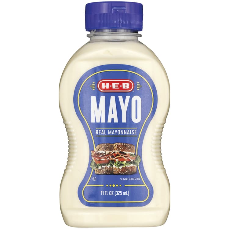 H-E-B Mayo Real Mayonnaise Squeeze