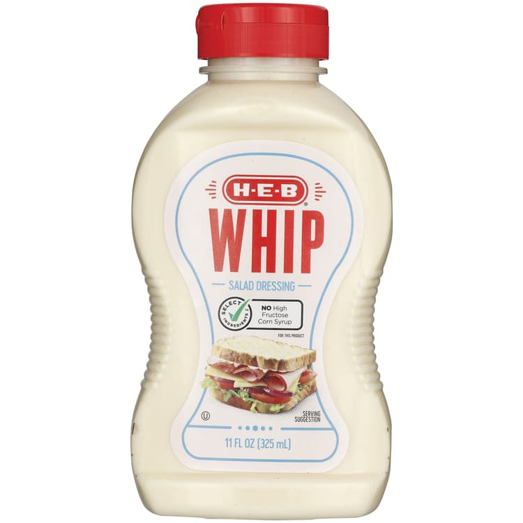 H-E-B Whip Salad Dressing Squeeze