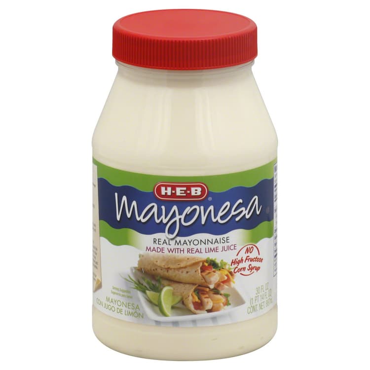 H-E-B Mayonesa Real Mayonnaise With Real Lime Juice