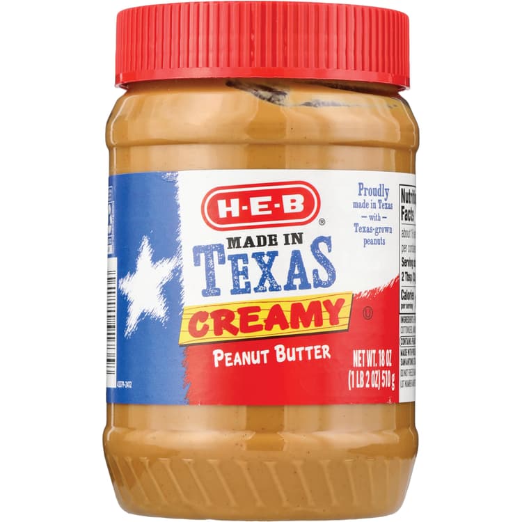 H-E-B Creamy Texas Peanut Butter