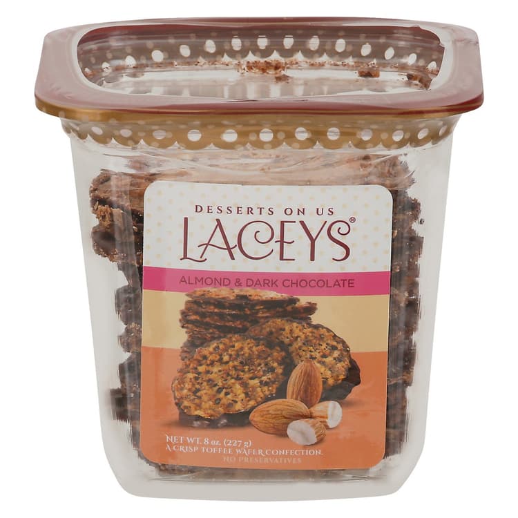 Laceys Wafer, Almond & Dark Chocolate