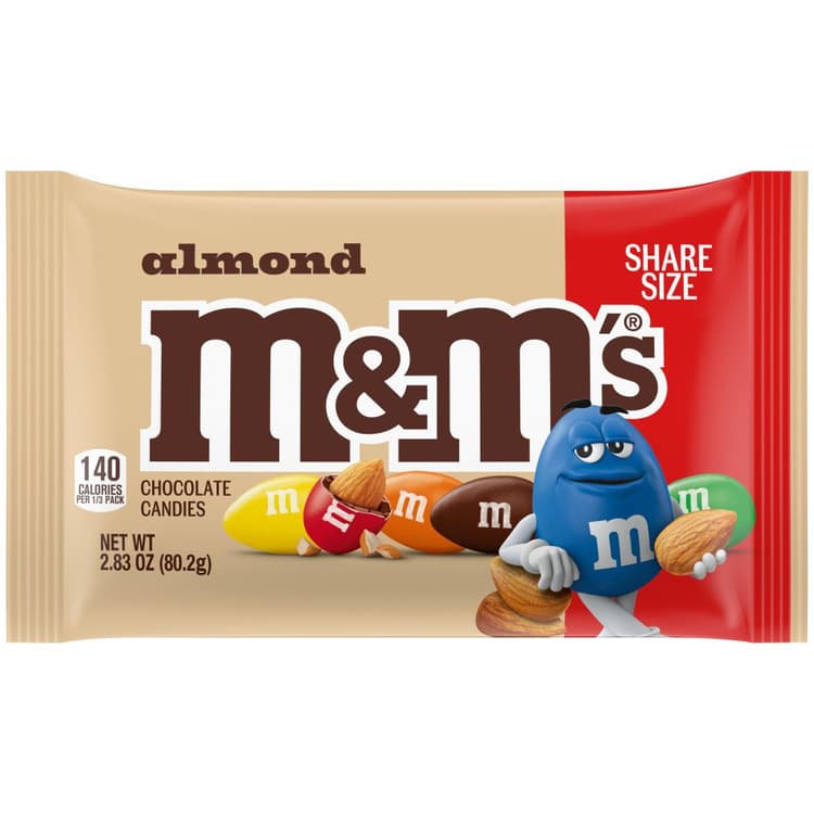 M&M'S Almond Milk Chocolate Candy - Share Size