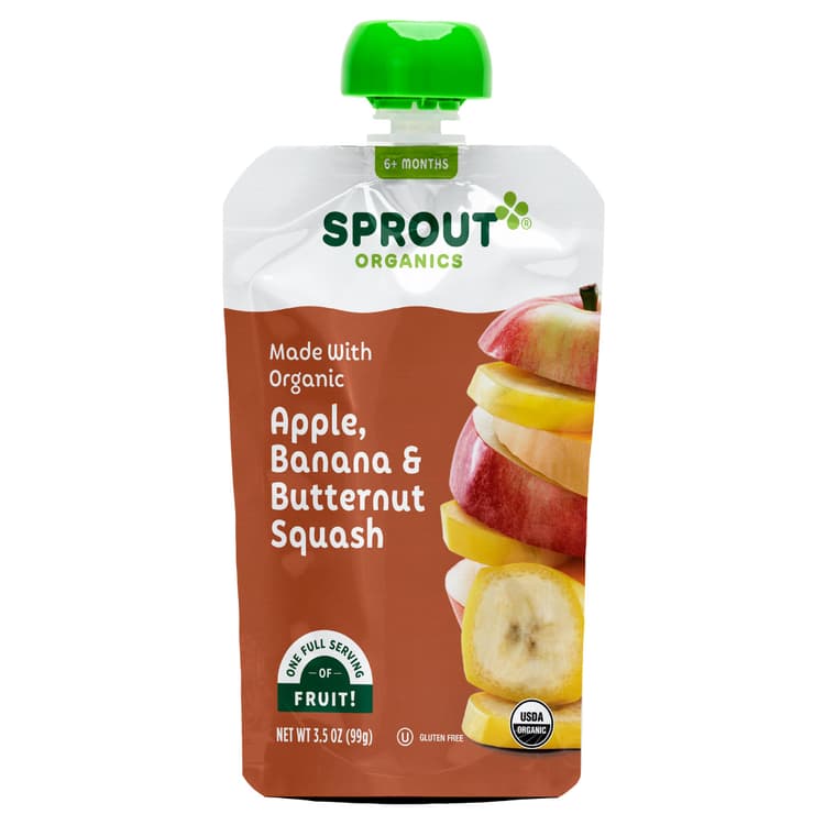 Sprout Organics Pouch - Apple Banana & Butternut Squash