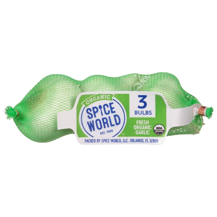 Garlic Grn Msh Organic