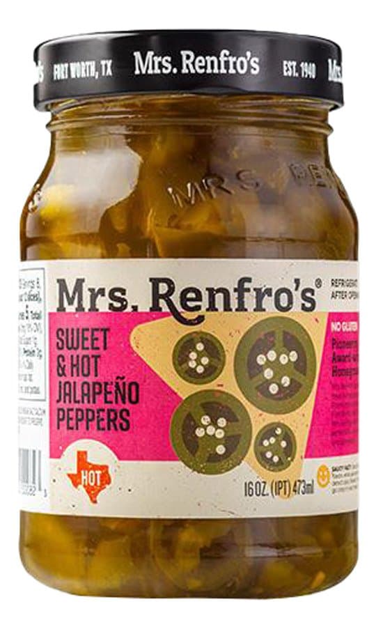Mrs. Renfro'S Sweet & Hot Jalapeno Peppers