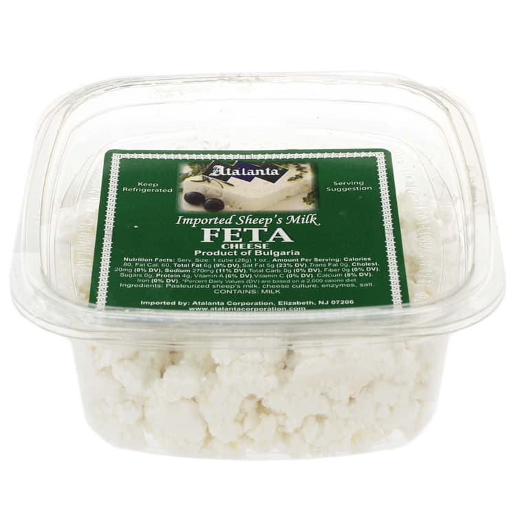 Atalanta Bulgarian Sheep'S Milk Feta Cheese Crumble