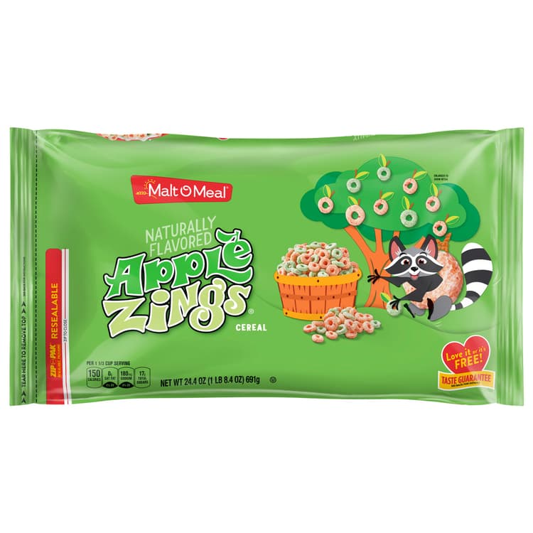 Malt-O-Meal Apple Zings Cereal Bag