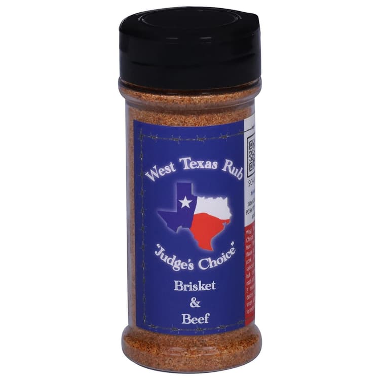 West Texas Rub Judge'S Choice Brisket & Beef Seasoning