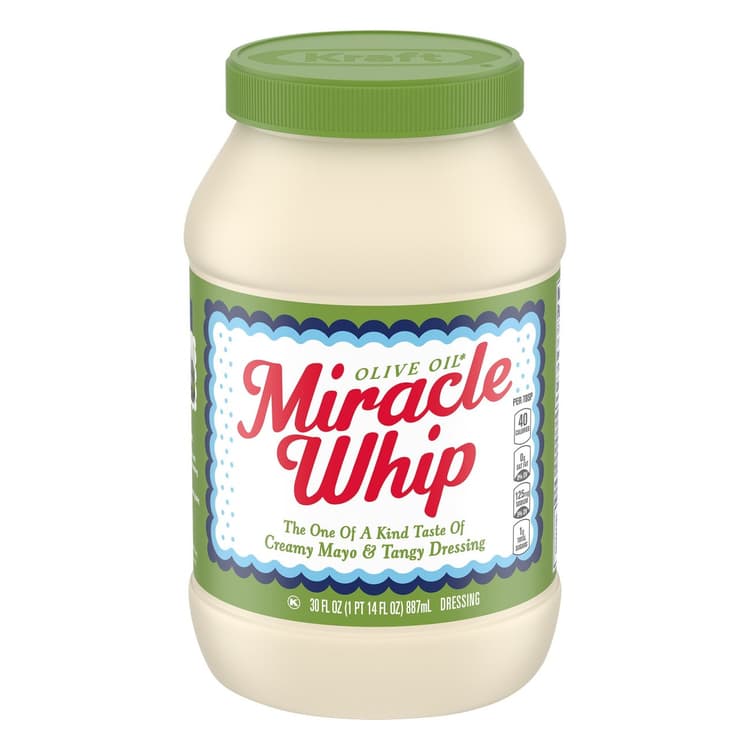 Kraft Miracle Whip Dressing With Olive Oil