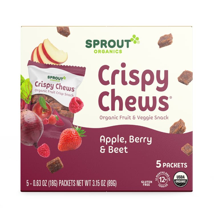 Sprout Organics Crispy Chews - Apple Berry & Beet
