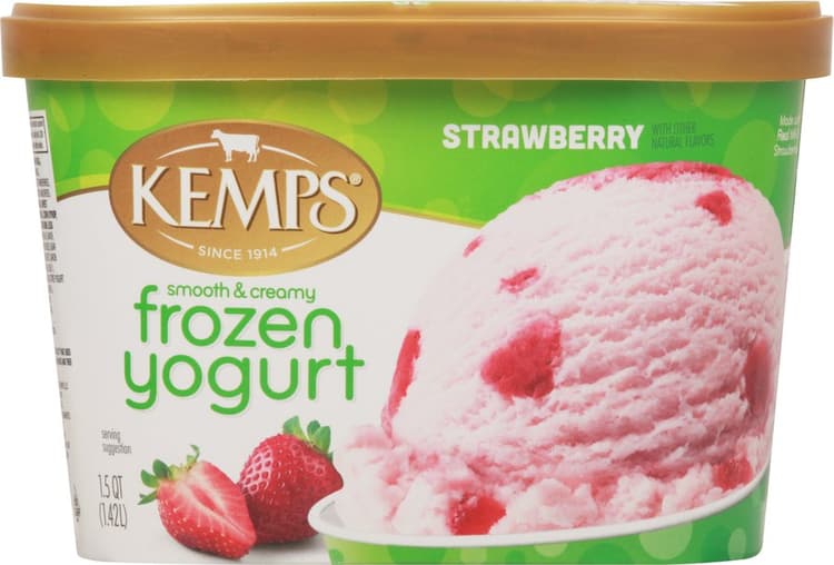 Kemps Strawberry  Yogurt