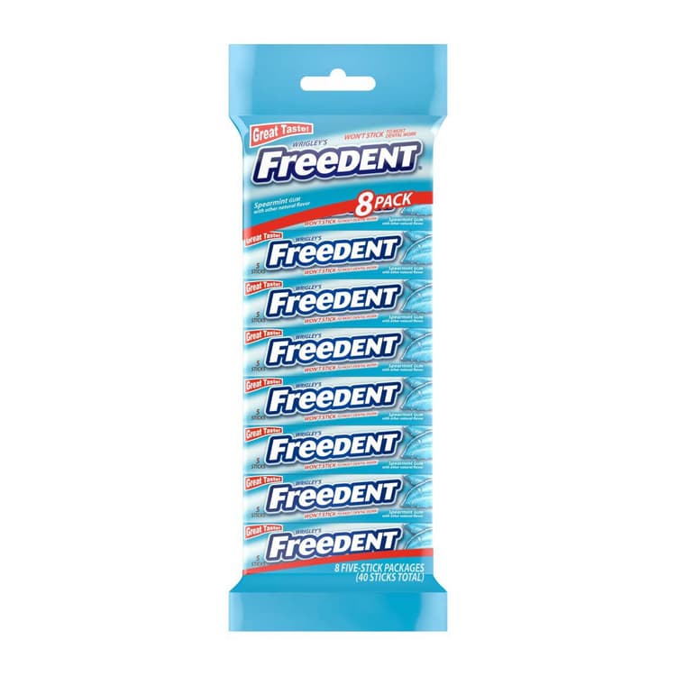 Wrigley'S Freedent Chewing Gum - Spearmint