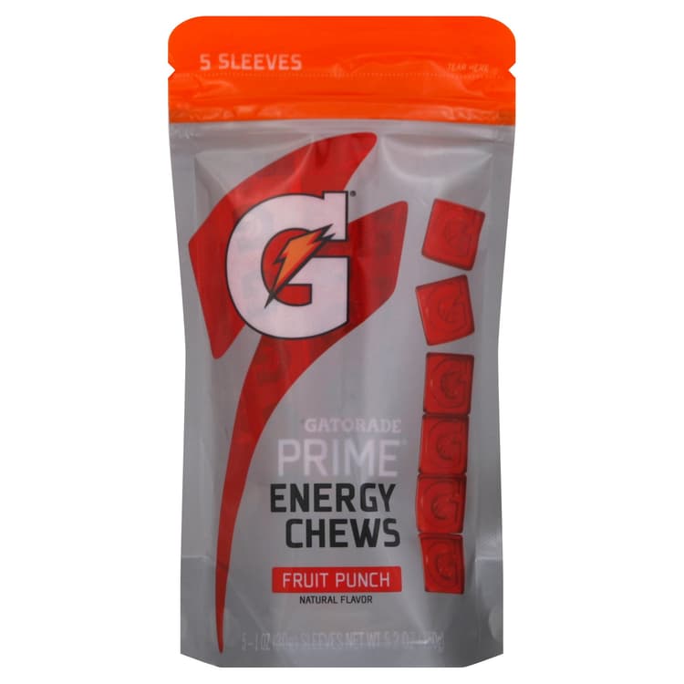 Gatorade Fruit Punch Prime Energy Chews