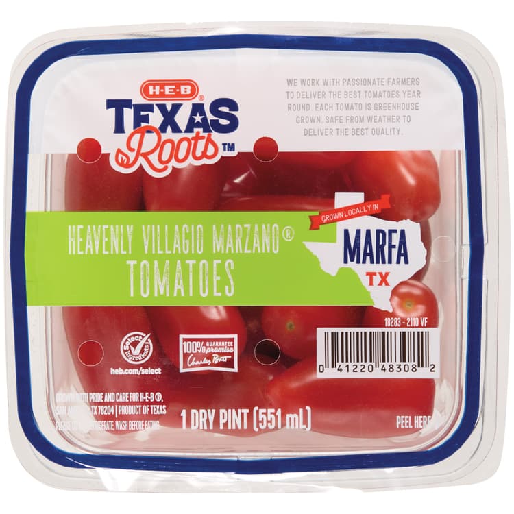 H-E-B Texas Roots Fresh Heavenly Villagio Marzano Tomatoes
