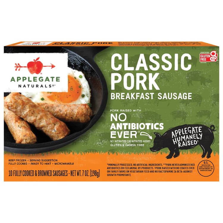 Applegate Natural Classic Pork Breakfast Sausage
