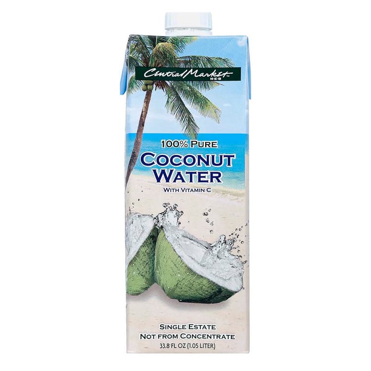 Central Market 100% Pure Young Coconut Water With Vitamin