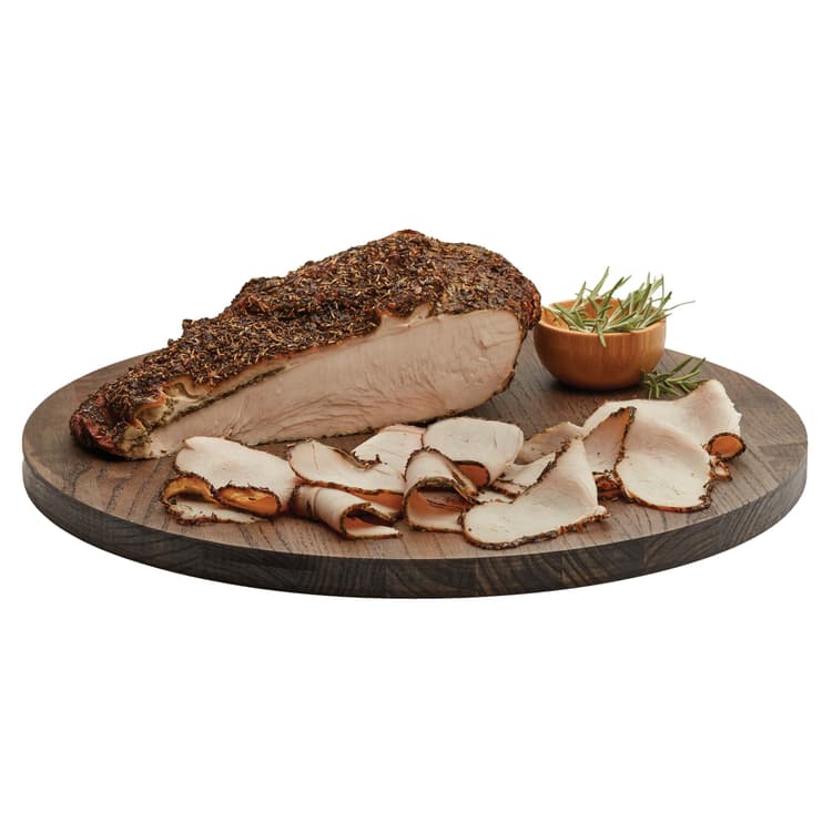 H-E-B Natural Sliced In-House Roasted Herb Encrusted Turkey Breast