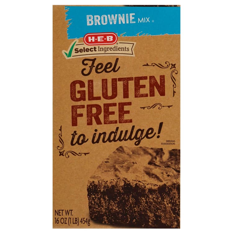 H-E-B Gluten Free Brownie Mix