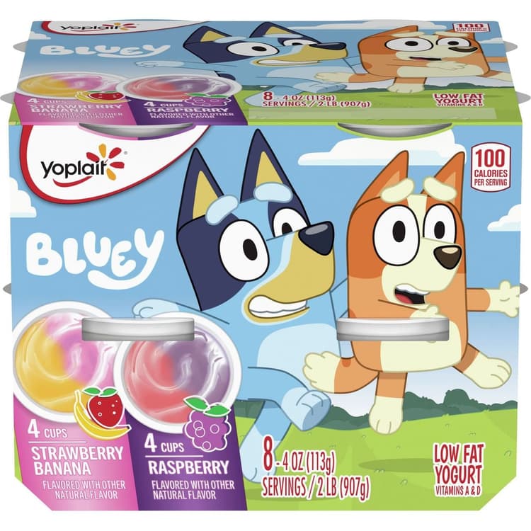 Yoplait Trix Paw Patrol Yogurt Low Fat Strawberry Banana & Raspberry Value Pack