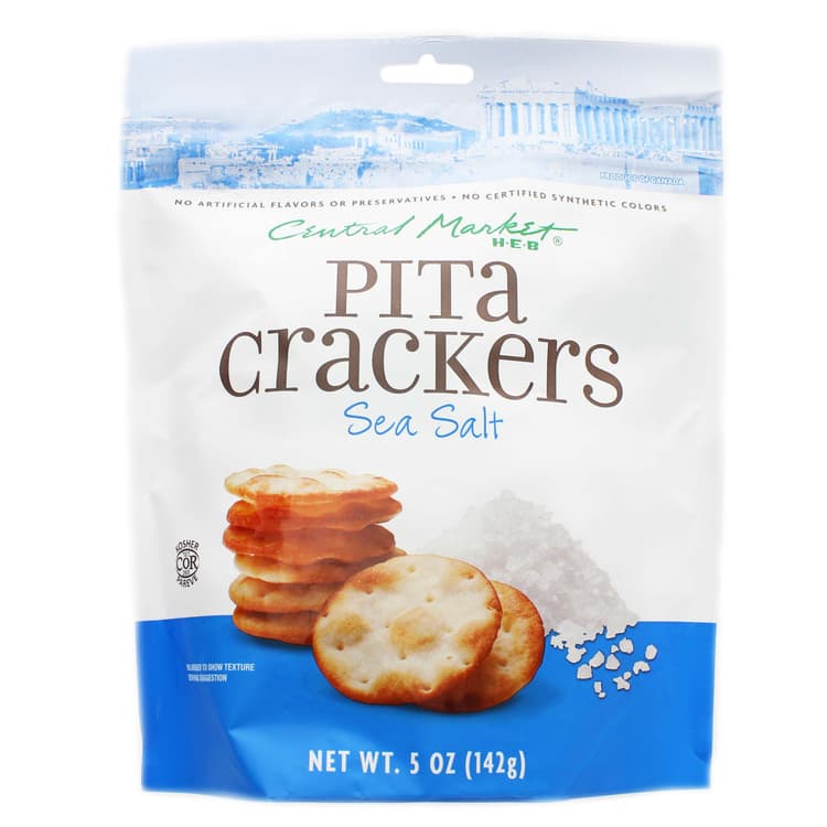 Central Market Sea Salt Pita Crackers