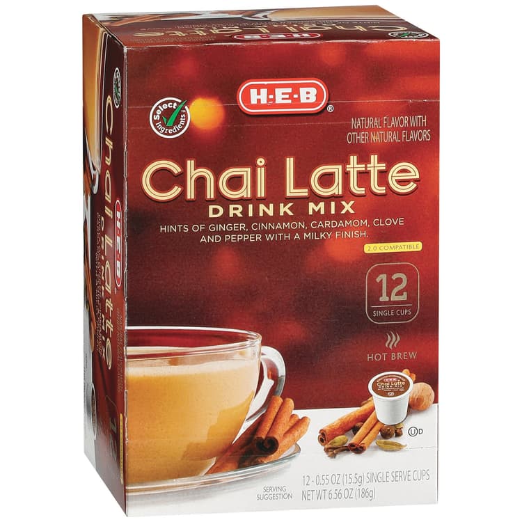 H-E-B Chai Latte Drink Mix Single Serve