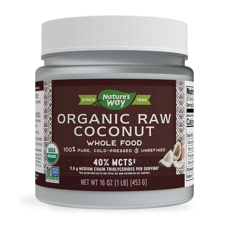 Natures Way Organic Raw Coconut Whole Food