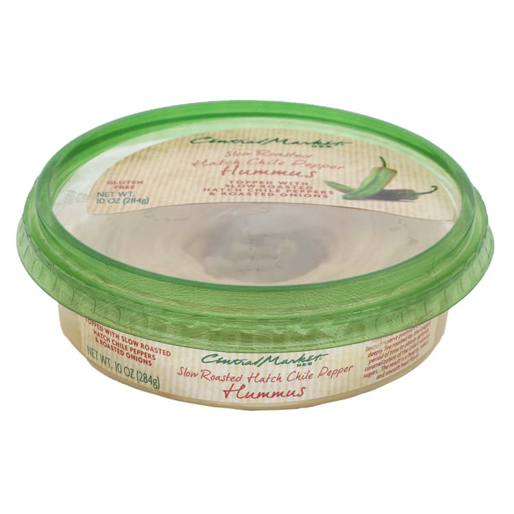 Central Market Roasted Hatch Chile Pepper Hummus