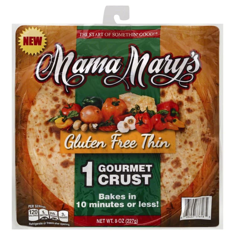 Mama Mary'S Gluten Free Thin Pizza Crust