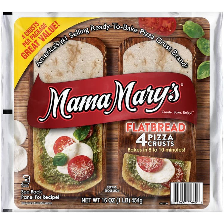 Mama Mary'S Flatbread Pizza Crusts