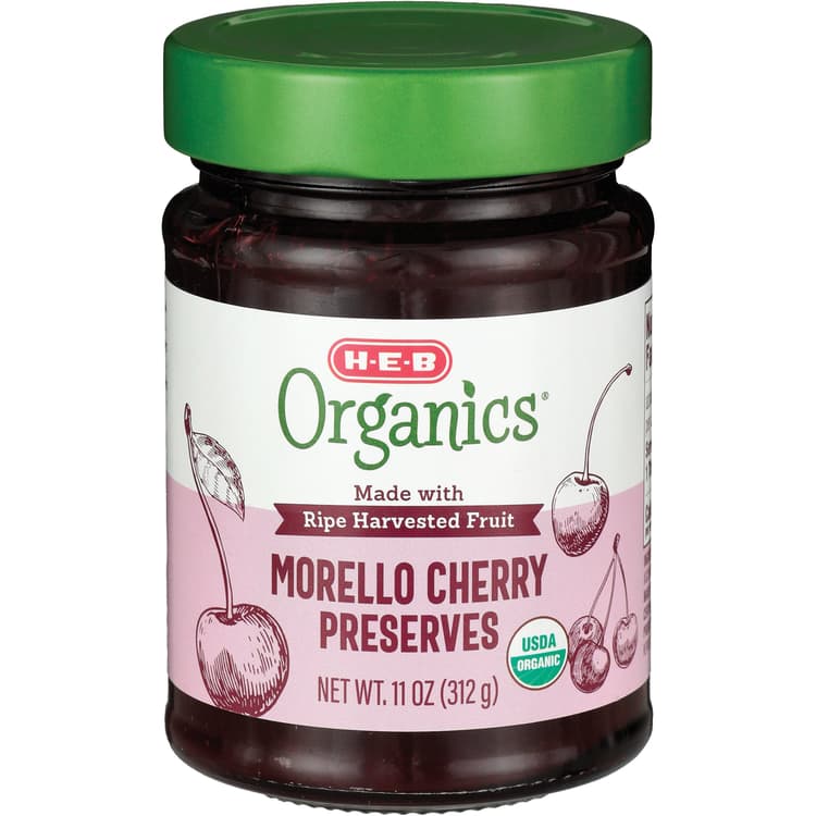 H-E-B Organics Morello Cherry Preserves
