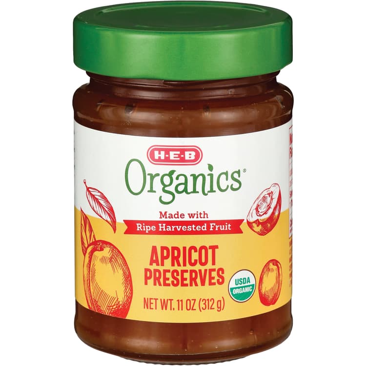 H-E-B Organics Apricot Preserves