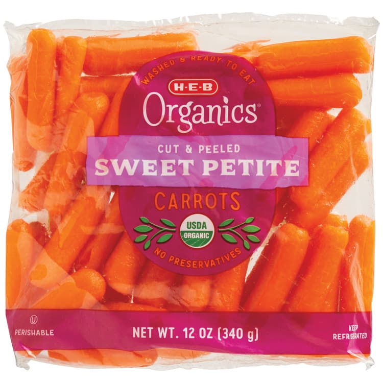H-E-B Organics Petite Mini Carrots